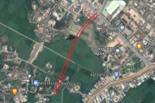Đường sẽ mở theo quy hoạch ở phường Ninh Hiệp, thị xã Ninh Hòa, tỉnh Khánh Hòa (phần 3)