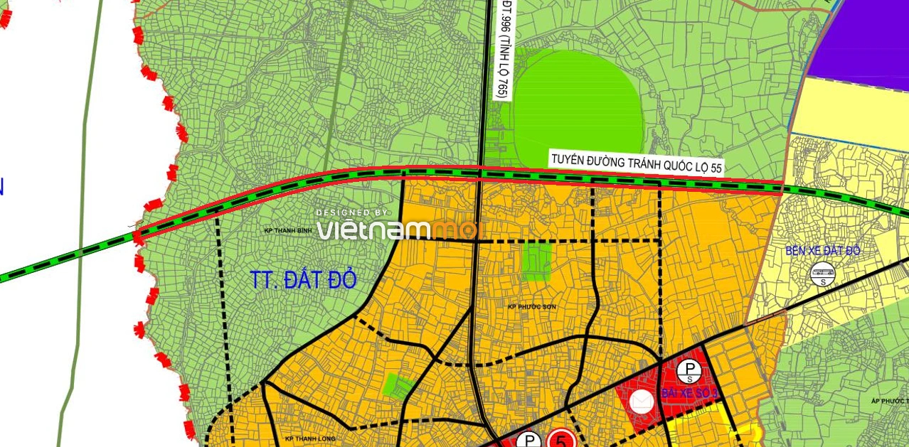 Đường sẽ mở theo quy hoạch ở thị trấn Đất Đỏ, huyện Đất Đỏ, tỉnh Bà Rịa - Vũng Tàu (phần 1) - Ảnh 2.