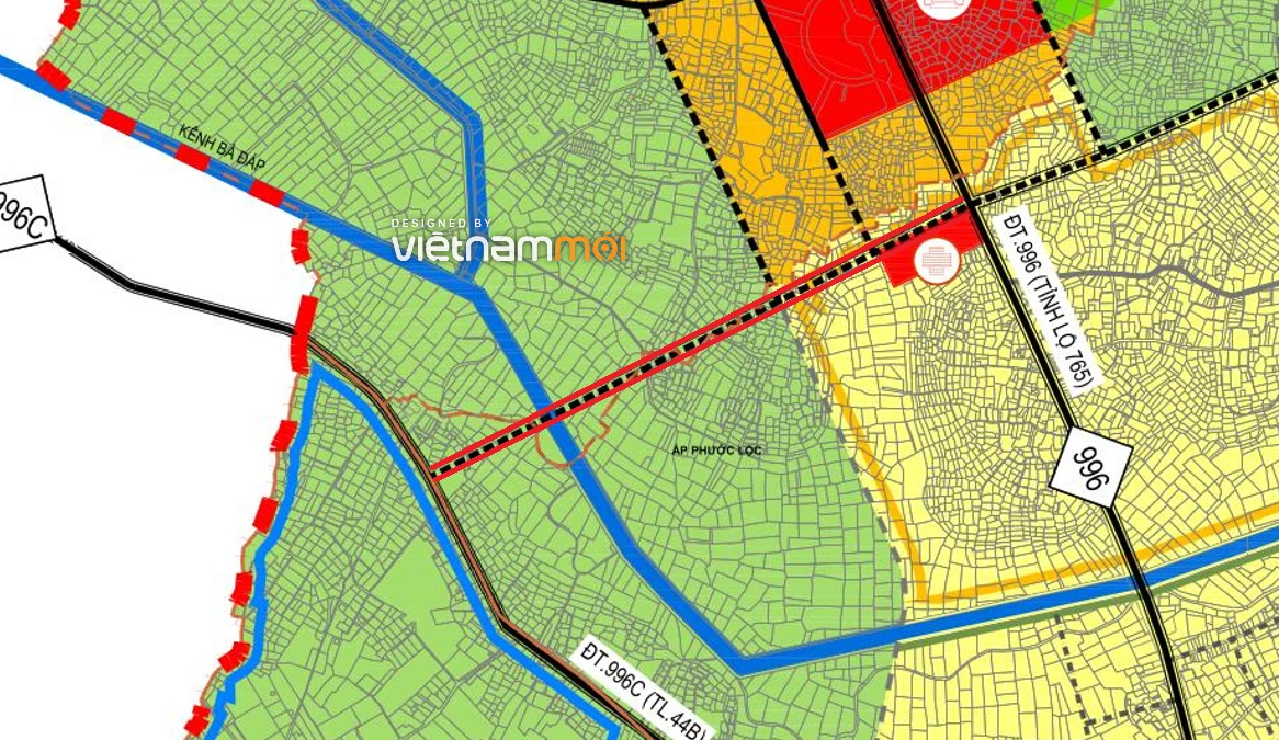 Đường sẽ mở theo quy hoạch ở thị trấn Đất Đỏ, huyện Đất Đỏ, tỉnh Bà Rịa - Vũng Tàu (phần 4) - Ảnh 2.