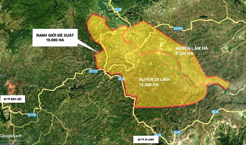 Liên danh muốn đầu tư quần thể giải trí Châu Âu 18.000 ha ở Lâm Đồng - Ảnh 2. Liên danh muốn đầu tư quần thể giải trí Châu Âu 18.000 ha ở Lâm Đồng - Ảnh 2.