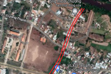 Đường sẽ mở theo quy hoạch ở xã Ninh Sim, thị xã Ninh Hòa, tỉnh Khánh Hòa (phần 4)