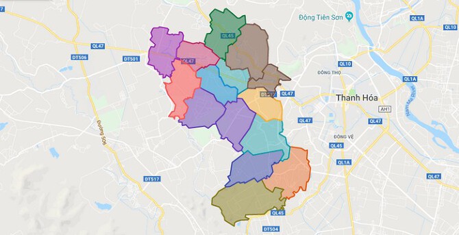 Kế hoạch sử dụng đất huyện Đông Sơn mới nhất