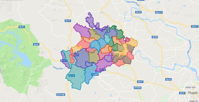 Kế hoạch sử dụng đất huyện Thọ Xuân mới nhất