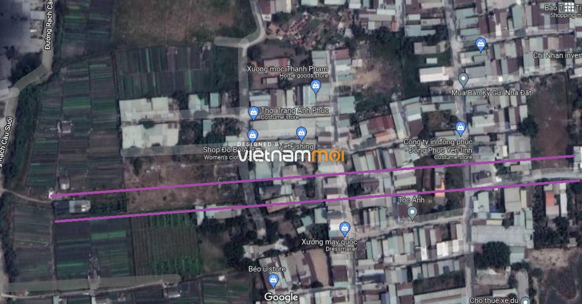 Đường sẽ mở theo quy hoạch ở xã Vĩnh Lộc A, huyện Bình Chánh, TP HCM (Phần 3) - Ảnh 4. Đường sẽ mở theo quy hoạch ở xã Vĩnh Lộc A, huyện Bình Chánh, TP HCM (Phần 3) - Ảnh 4.