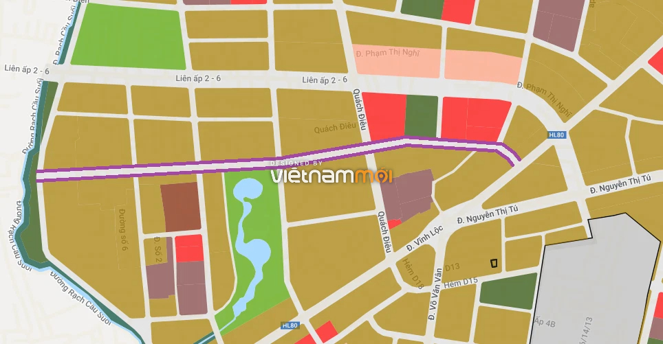 Đường sẽ mở theo quy hoạch ở xã Vĩnh Lộc A, huyện Bình Chánh, TP HCM (Phần 3) - Ảnh 2. Đường sẽ mở theo quy hoạch ở xã Vĩnh Lộc A, huyện Bình Chánh, TP HCM (Phần 3) - Ảnh 2.
