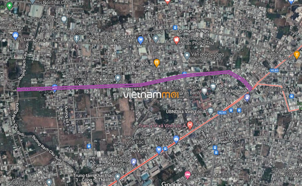 Đường sẽ mở theo quy hoạch ở xã Vĩnh Lộc A, huyện Bình Chánh, TP HCM (Phần 3) - Ảnh 3. Đường sẽ mở theo quy hoạch ở xã Vĩnh Lộc A, huyện Bình Chánh, TP HCM (Phần 3) - Ảnh 3.