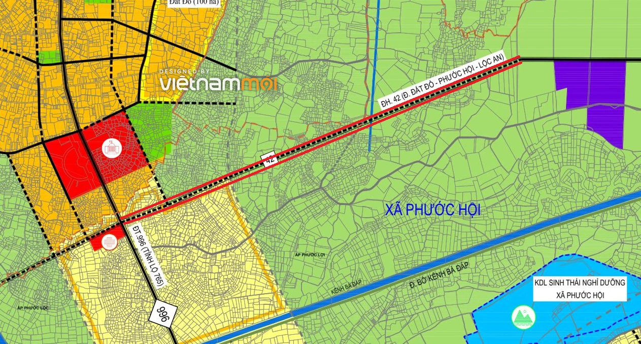 Đường sẽ mở theo quy hoạch ở xã Phước Hội, huyện Đất Đỏ, tỉnh Bà Rịa - Vũng Tàu (phần 1) - Ảnh 2. Đường sẽ mở theo quy hoạch ở xã Phước Hội, huyện Đất Đỏ, tỉnh Bà Rịa - Vũng Tàu (phần 1) - Ảnh 2.