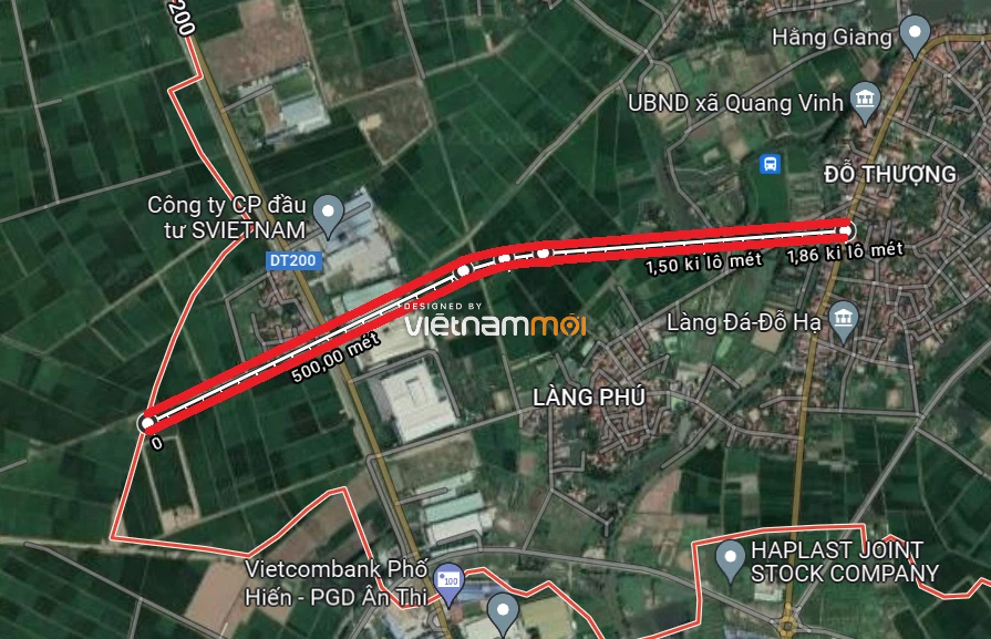 Đường sẽ mở theo quy hoạch ở xã Quang Vinh, huyện Ân Thi, tỉnh Hưng Yên (phần 1) - Ảnh 3.