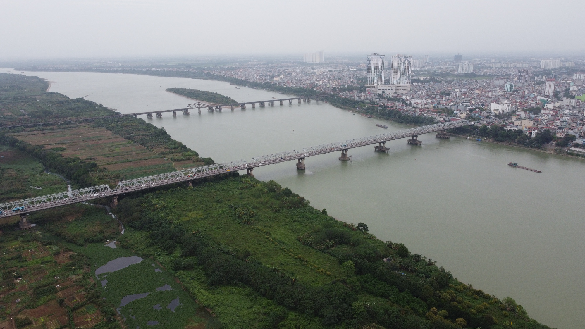 Hà Nội sẽ phát triển 23 ha đất bãi giữa sông Hồng làm công viên văn hóa, du lịch - Ảnh 1.