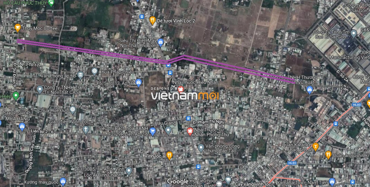 Đường sẽ mở theo quy hoạch ở xã Vĩnh Lộc A, huyện Bình Chánh, TP HCM (Phần 7) - Ảnh 3. Đường sẽ mở theo quy hoạch ở xã Vĩnh Lộc A, huyện Bình Chánh, TP HCM (Phần 7) - Ảnh 3.