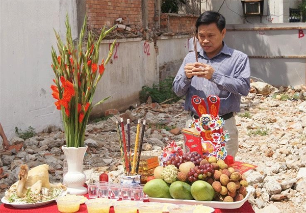 Sắm lễ đổ móng nhà chuẩn theo phong thuỷ - Ảnh 1. Sắm lễ đổ móng nhà chuẩn theo phong thuỷ - Ảnh 1.