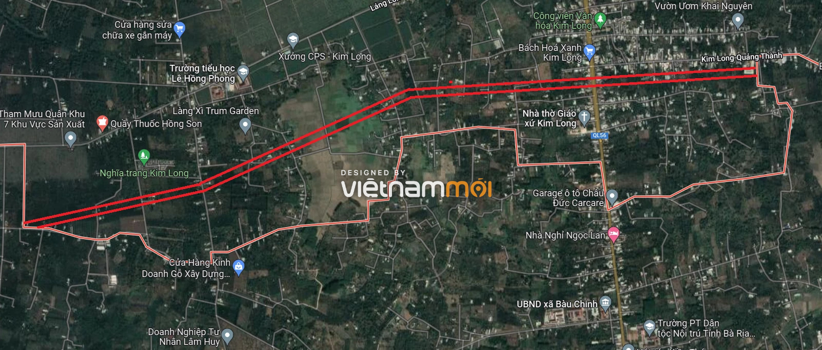 Đường sẽ mở theo quy hoạch ở xã Kim Long, huyện Châu Đức, tỉnh Bà Rịa - Vũng Tàu (phần 1) - Ảnh 7. Đường sẽ mở theo quy hoạch ở xã Kim Long, huyện Châu Đức, tỉnh Bà Rịa - Vũng Tàu (phần 1) - Ảnh 7.
