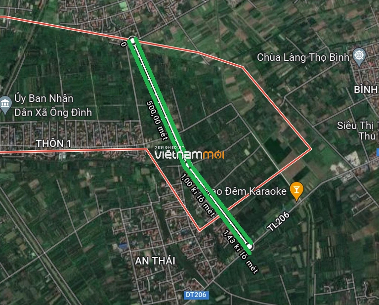 Đường sẽ mở theo quy hoạch ở xã Ông Đình, huyện Khoái Châu, tỉnh Hưng Yên (phần 1) - Ảnh 5.