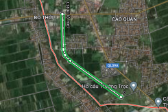 Đường sẽ mở theo quy hoạch ở xã Hồng Tiến, huyện Khoái Châu, tỉnh Hưng Yên (phần 1)