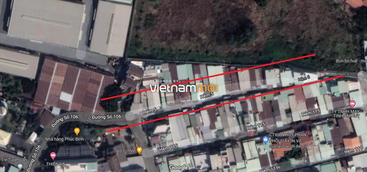 Đường sẽ mở theo quy hoạch ở phường Tăng Nhơn Phú A, quận 9, Thủ Đức, TP HCM (phần 9) - Ảnh 5. Đường sẽ mở theo quy hoạch ở phường Tăng Nhơn Phú A, quận 9, Thủ Đức, TP HCM (phần 9) - Ảnh 5.