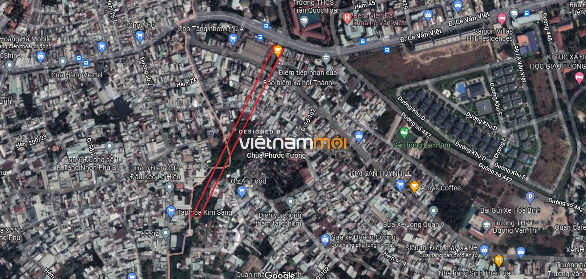 Đường sẽ mở theo quy hoạch ở phường Tăng Nhơn Phú A, quận 9, Thủ Đức, TP HCM (phần 11) - Ảnh 3. Đường sẽ mở theo quy hoạch ở phường Tăng Nhơn Phú A, quận 9, Thủ Đức, TP HCM (phần 11) - Ảnh 3.