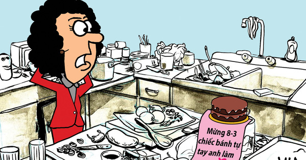 20 bức tranh biếm họa ngày 8/3 đáng suy ngẫm năm 2022 - Ảnh 5.