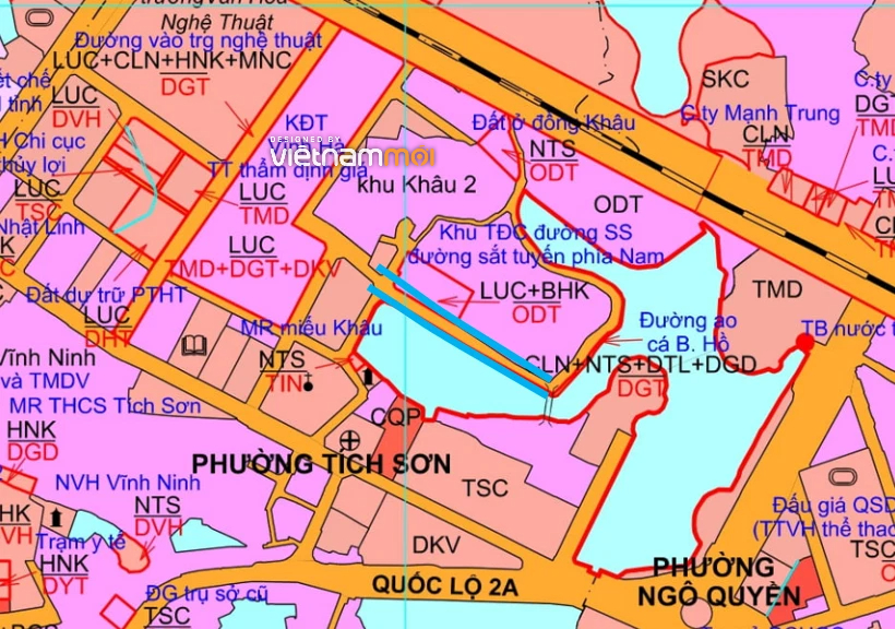 Đường sẽ mở theo quy hoạch ở phường Tích Sơn, TP Vĩnh Yên, tỉnh Vĩnh Phúc (phần 2) - Ảnh 6.