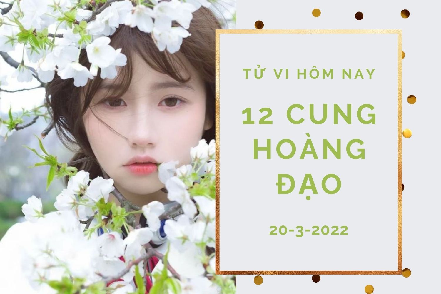 Tử vi hôm nay (20/3/2022) của 12 cung hoàng đạo: Cự Giải cần tự tin, Xử Nữ tài lộc khởi sắc - Ảnh 1. Tử vi hôm nay (20/3/2022) của 12 cung hoàng đạo: Cự Giải cần tự tin, Xử Nữ tài lộc khởi sắc - Ảnh 1.