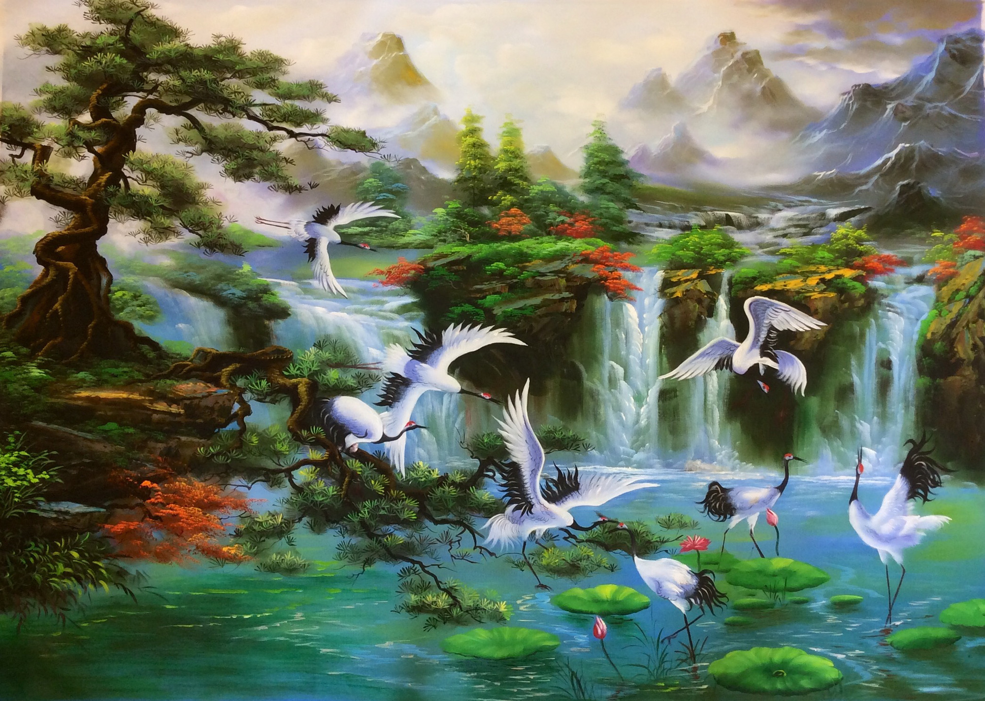 Cách chọn tranh phong thủy hợp tuổi vợ chồng giúp cuộc sống ấm êm, hạnh phúc - Ảnh 2. Cách chọn tranh phong thủy hợp tuổi vợ chồng giúp cuộc sống ấm êm, hạnh phúc - Ảnh 2.