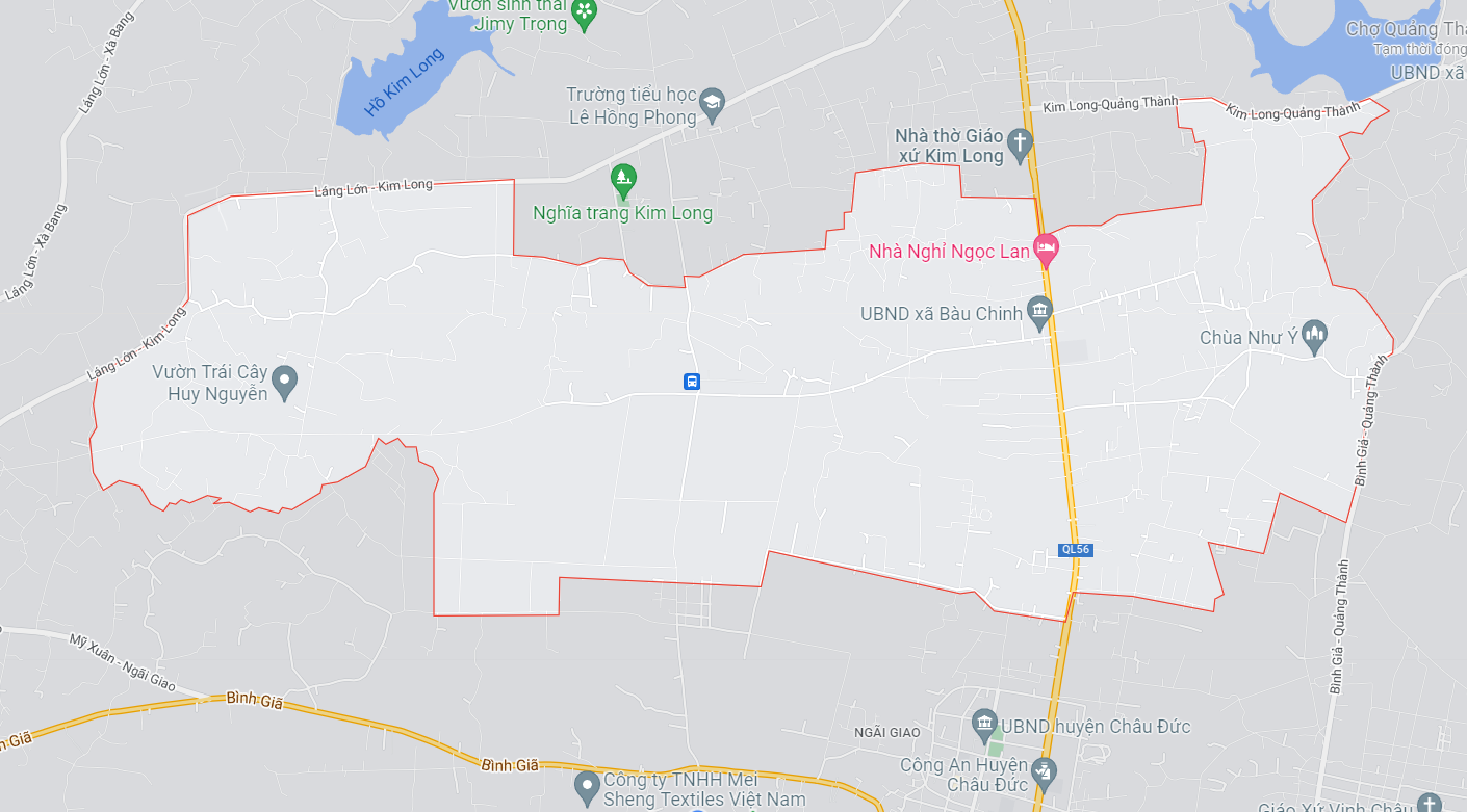 Đường sẽ mở theo quy hoạch ở xã Bàu Chinh, huyện Châu Đức, tỉnh Bà Rịa - Vũng Tàu (phần 3) - Ảnh 1.