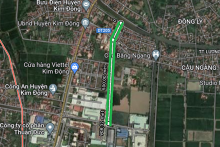Đường sẽ mở theo quy hoạch ở thị trấn Lương Bằng, huyện Kim Động, tỉnh Hưng Yên (phần 1)
