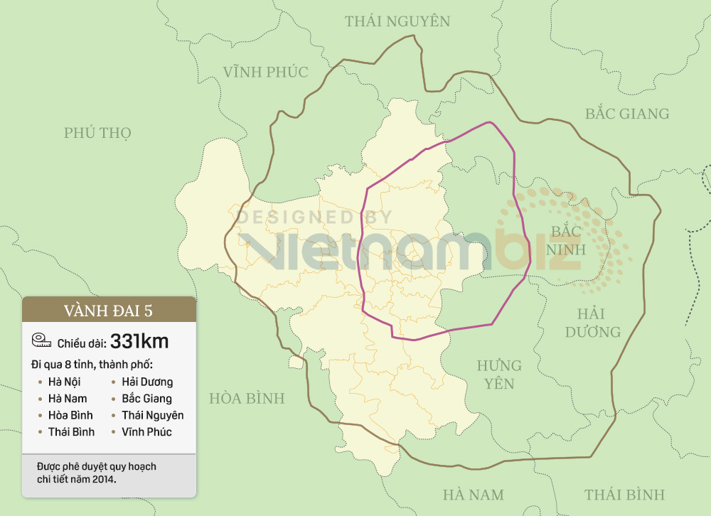 Đường vành đai 5 - vùng Thủ đô đoạn qua Bắc Giang sắp được đầu tư xây dựng, kết nối loạt KCN lớn - Ảnh 2. Đường vành đai 5 - vùng Thủ đô đoạn qua Bắc Giang sắp được đầu tư xây dựng, kết nối loạt KCN lớn - Ảnh 2.