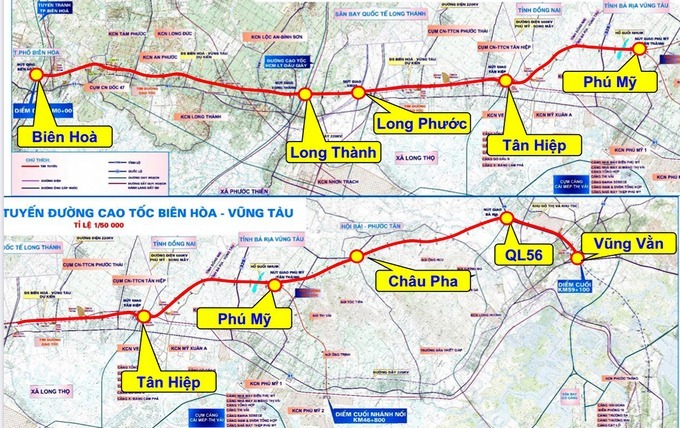 Đề xuất chia cao tốc Biên Hòa - Vũng Tàu hơn 17.800 tỷ đồng thành ba dự án thành phần - Ảnh 1. Đề xuất chia cao tốc Biên Hòa - Vũng Tàu hơn 17.800 tỷ đồng thành ba dự án thành phần - Ảnh 1.
