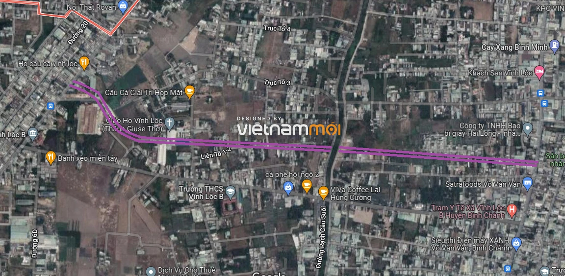 Đường sẽ mở theo quy hoạch ở xã Vĩnh Lộc B, huyện Bình Chánh, TP HCM (Phần 8) - Ảnh 3.