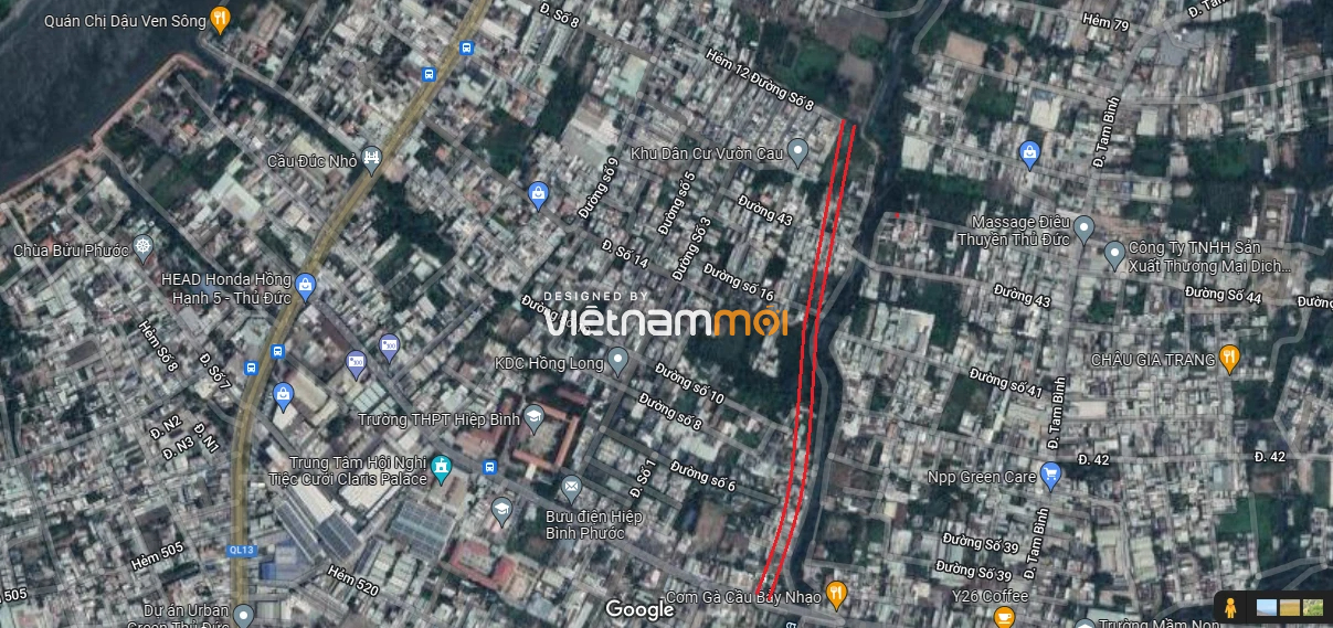 Đường sẽ mở theo quy hoạch ở phường Hiệp Bình Phước, quận Thủ Đức, Thủ Đức, TP HCM (phần 7) - Ảnh 3.