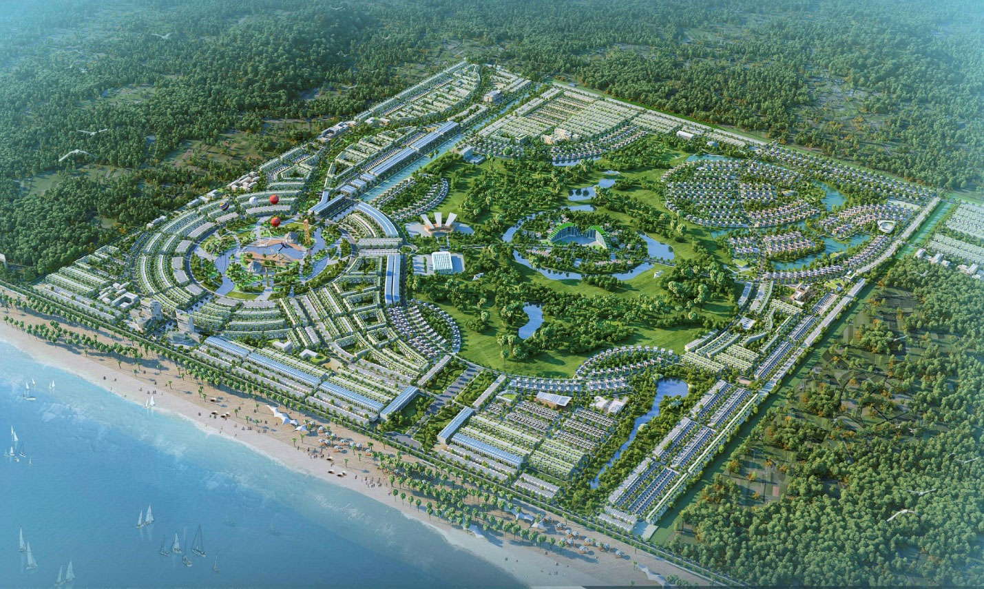FLC khởi công quần thể đô thị sân golf 400 ha tại Bạc Liêu trong tháng 4 - Ảnh 1. FLC khởi công quần thể đô thị sân golf 400 ha tại Bạc Liêu trong tháng 4 - Ảnh 1.