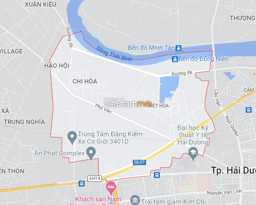 Đường sẽ mở theo quy hoạch ở phường Việt Hòa, thành phố Hải Dương, tỉnh Hải Dương (phần 1) - Ảnh 1. Đường sẽ mở theo quy hoạch ở phường Việt Hòa, thành phố Hải Dương, tỉnh Hải Dương (phần 1) - Ảnh 1.