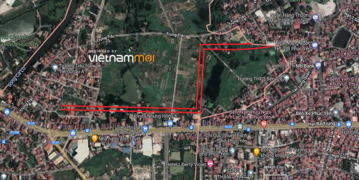 Đường sẽ mở theo quy hoạch ở phường Tiền Châu, TP Phúc Yên, tỉnh Vĩnh Phúc (phần 2) - Ảnh 5. Đường sẽ mở theo quy hoạch ở phường Tiền Châu, TP Phúc Yên, tỉnh Vĩnh Phúc (phần 2) - Ảnh 5.