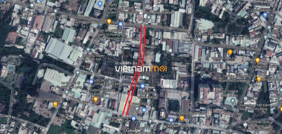 Đường sẽ mở theo quy hoạch ở phường Linh Đông, quận Thủ Đức, Thủ Đức, TP HCM (phần 6) - Ảnh 3.