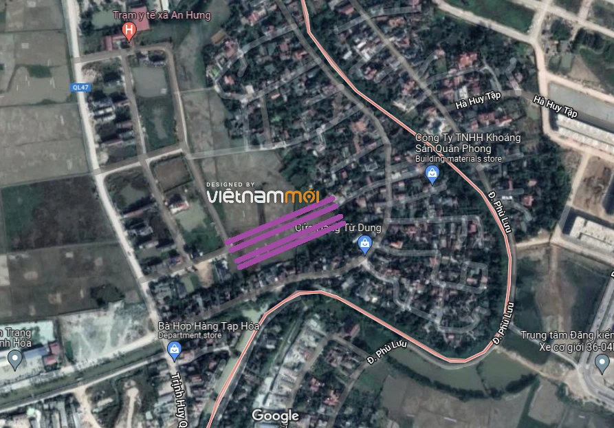 Đường sẽ mở theo quy hoạch ở phường An Hưng, TP Thanh Hóa, tỉnh Thanh Hóa (Phần 1) - Ảnh 3. Đường sẽ mở theo quy hoạch ở phường An Hưng, TP Thanh Hóa, tỉnh Thanh Hóa (Phần 1) - Ảnh 3.