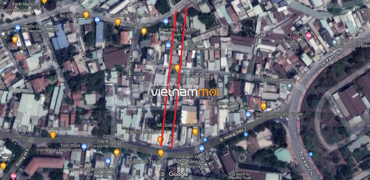 Đường sẽ mở theo quy hoạch ở phường Linh Trung, quận Thủ Đức, Thủ Đức, TP HCM (phần 4) - Ảnh 5.