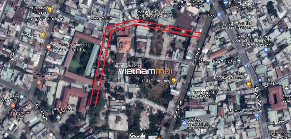 Đường sẽ mở theo quy hoạch ở phường Linh Đông, quận Thủ Đức, Thủ Đức, TP HCM (phần 7) - Ảnh 3.