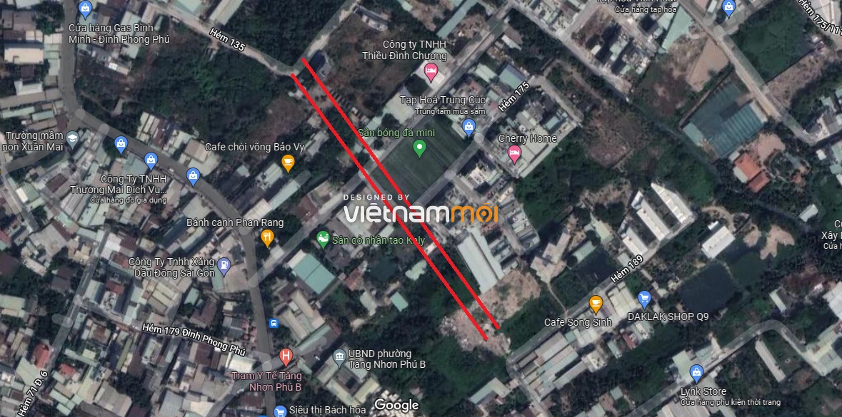 Đường sẽ mở theo quy hoạch ở phường Tăng Nhơn Phú B, quận 9, Thủ Đức, TP HCM (phần 1) - Ảnh 3.
