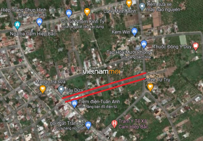 Đường sẽ mở theo quy hoạch ở xã Cam Hiệp Bắc, huyện Cam Lâm, tỉnh Khánh Hòa (phần 3) - Ảnh 3. Đường sẽ mở theo quy hoạch ở xã Cam Hiệp Bắc, huyện Cam Lâm, tỉnh Khánh Hòa (phần 3) - Ảnh 3.