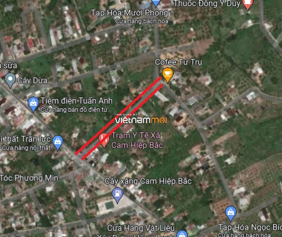 Đường sẽ mở theo quy hoạch ở xã Cam Hiệp Bắc, huyện Cam Lâm, tỉnh Khánh Hòa (phần 1) - Ảnh 5. Đường sẽ mở theo quy hoạch ở xã Cam Hiệp Bắc, huyện Cam Lâm, tỉnh Khánh Hòa (phần 1) - Ảnh 5.