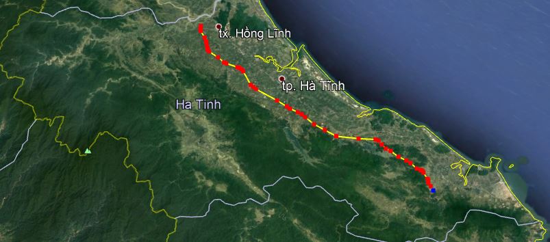 Giữa tháng 3/2022 sẽ cắm mốc GPMB cao tốc qua Hà Tĩnh - Ảnh 1. Giữa tháng 3/2022 sẽ cắm mốc GPMB cao tốc qua Hà Tĩnh - Ảnh 1.