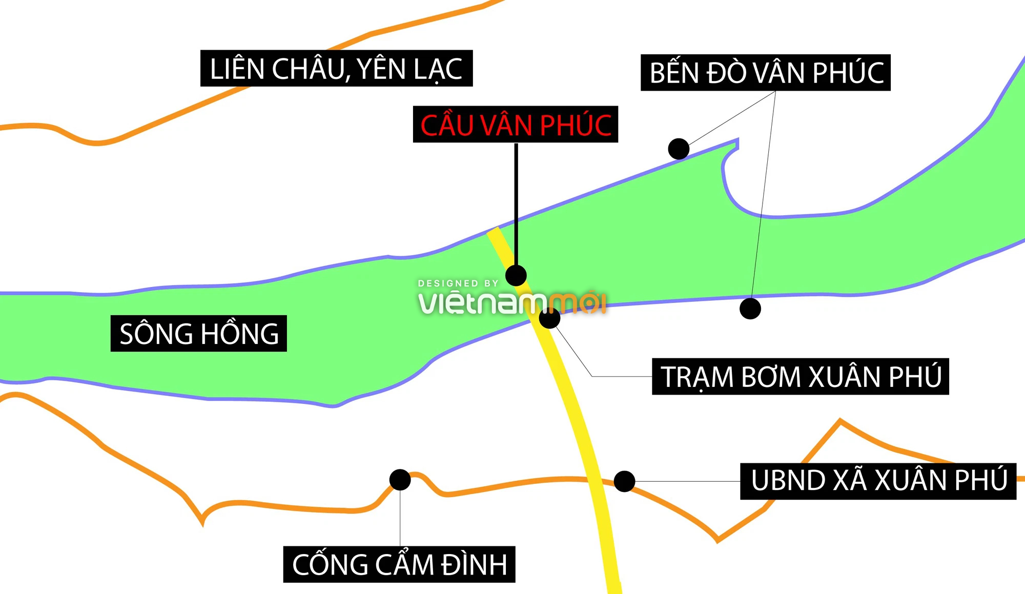 Cầu sẽ mở theo quy hoạch ở Hà Nội: Toàn cảnh cầu Vân Phúc nối Phúc Thọ với Yên Lạc, Vĩnh Phúc - Ảnh 1. Cầu sẽ mở theo quy hoạch ở Hà Nội: Toàn cảnh cầu Vân Phúc nối Phúc Thọ với Yên Lạc, Vĩnh Phúc - Ảnh 1.