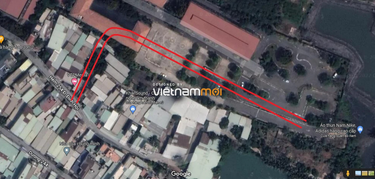 Đường sẽ mở theo quy hoạch ở phường Tăng Nhơn Phú B, quận 9, Thủ Đức, TP HCM (phần 11) - Ảnh 3. Đường sẽ mở theo quy hoạch ở phường Tăng Nhơn Phú B, quận 9, Thủ Đức, TP HCM (phần 11) - Ảnh 3.