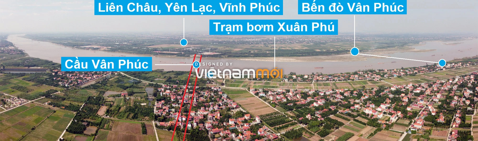 Cầu sẽ mở theo quy hoạch ở Hà Nội: Toàn cảnh cầu Vân Phúc nối Phúc Thọ với Yên Lạc, Vĩnh Phúc - Ảnh 2. Cầu sẽ mở theo quy hoạch ở Hà Nội: Toàn cảnh cầu Vân Phúc nối Phúc Thọ với Yên Lạc, Vĩnh Phúc - Ảnh 2.