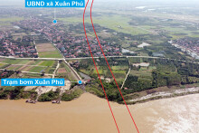 Cầu sẽ mở theo quy hoạch ở Hà Nội: Toàn cảnh cầu Vân Phúc nối Phúc Thọ với Yên Lạc, Vĩnh Phúc