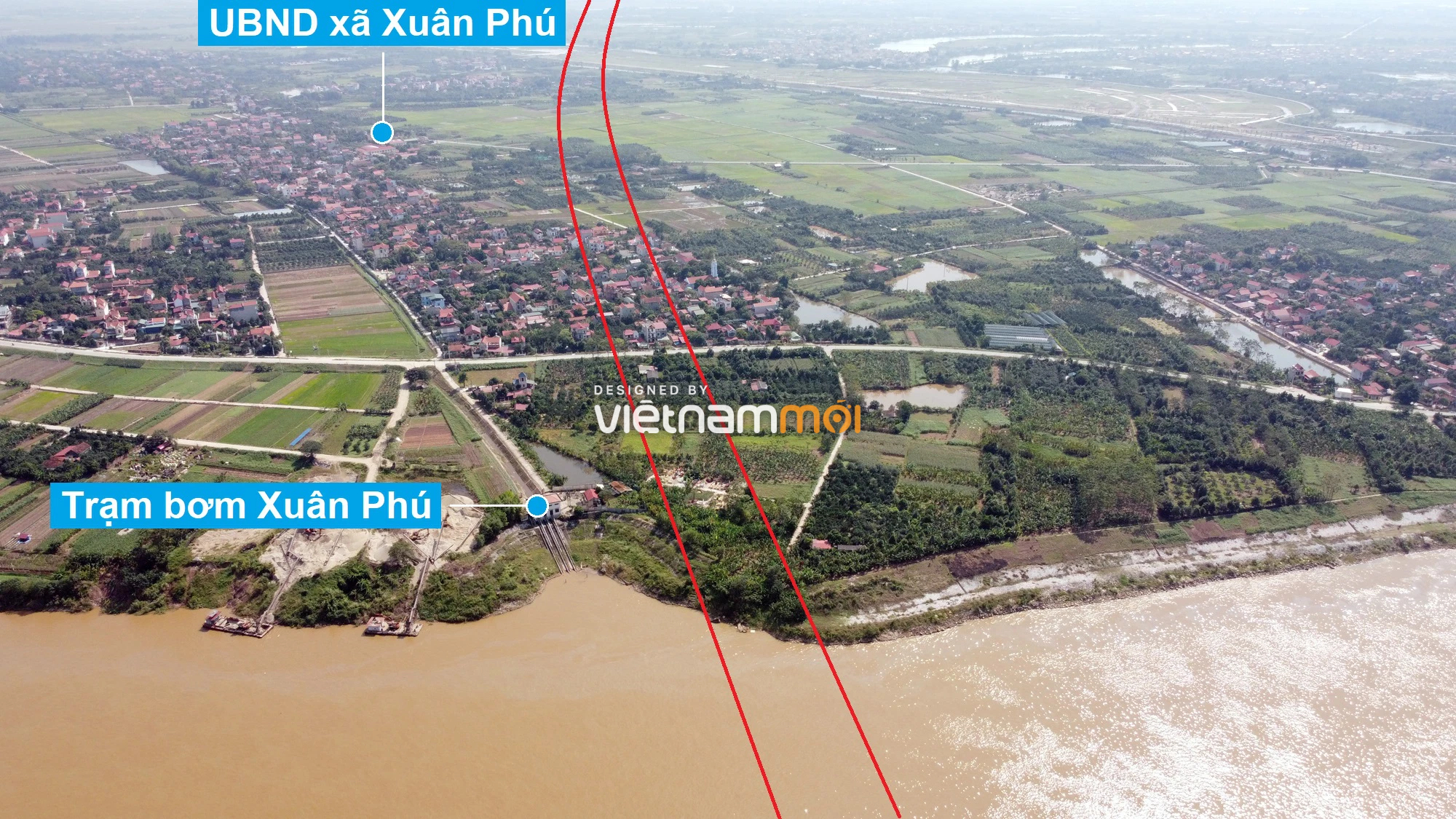 Cầu sẽ mở theo quy hoạch ở Hà Nội: Toàn cảnh cầu Vân Phúc nối Phúc Thọ với Yên Lạc, Vĩnh Phúc - Ảnh 3. Cầu sẽ mở theo quy hoạch ở Hà Nội: Toàn cảnh cầu Vân Phúc nối Phúc Thọ với Yên Lạc, Vĩnh Phúc - Ảnh 3.