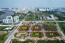 TP Hồ Chí Minh chưa chốt thời gian đấu giá lại 2 lô đất đã bỏ cọc ở Thủ Thiêm