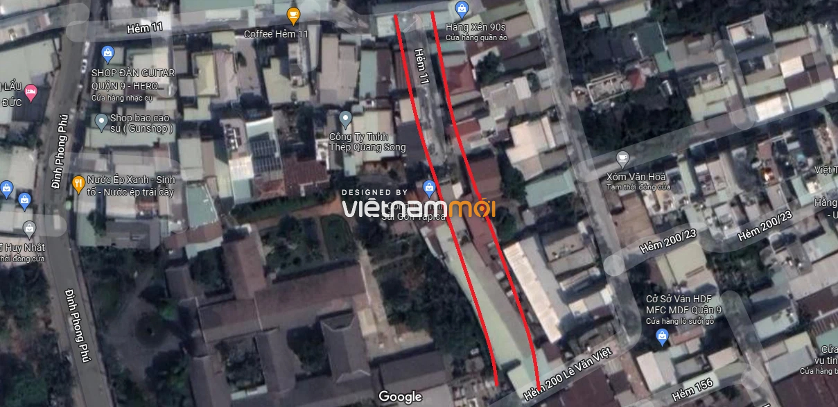 Đường sẽ mở theo quy hoạch ở phường Tăng Nhơn Phú B, quận 9, Thủ Đức, TP HCM (phần 15) - Ảnh 6. Đường sẽ mở theo quy hoạch ở phường Tăng Nhơn Phú B, quận 9, Thủ Đức, TP HCM (phần 15) - Ảnh 6.