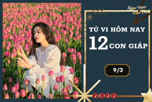 Tử vi hàng ngày hôm nay 9/3 của 12 con giáp: Thìn tài lộc hanh thông, Mùi gặp vài mâu thuẫn