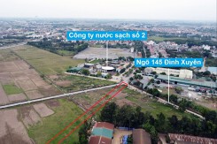 Đường sẽ mở theo quy hoạch ở xã Đình Xuyên, Gia Lâm, Hà Nội (phần 2)